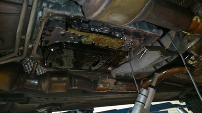 Boite de vitesse BVA sans son carter.JPG